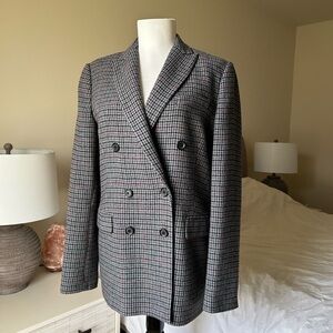 Zara Women's Plaid Double Breasted Jacket Size Small - Never Worn